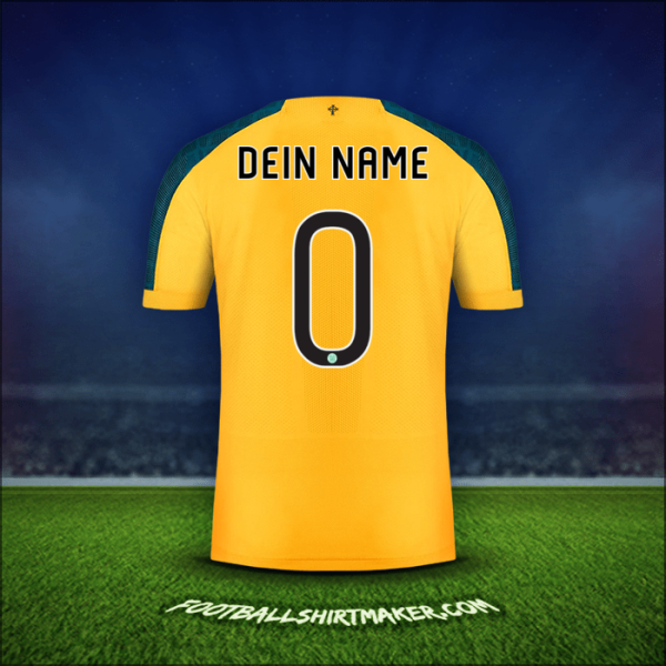 Trikot Celtic FC Cup 2019/20 Auswärts -  dein name - 0