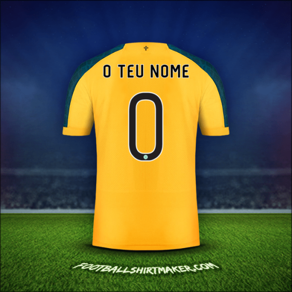 Camisola Celtic FC Cup 2019/20 Alternativa -  o teu nome - 0