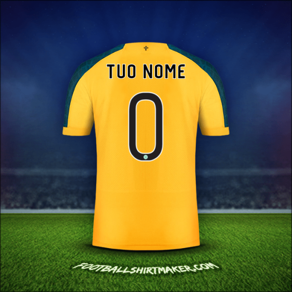 Maglia Celtic FC Cup 2019/20 Seconda -  tuo nome - 0