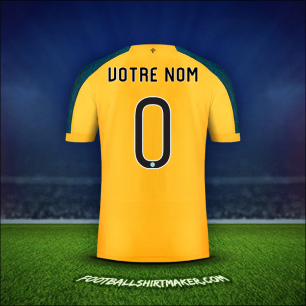 Maillot Celtic FC Cup 2019/20 Extérieur -  votre nom - 0