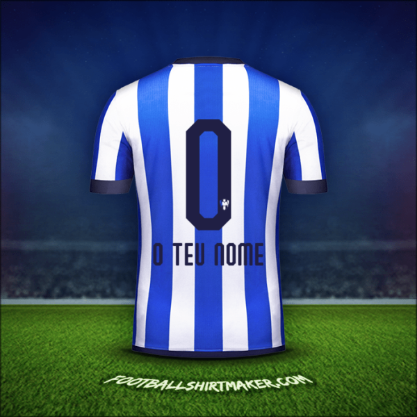 Camisola Monterrey Copa do Mundo de Clubes 2019 -  o teu nome - 0