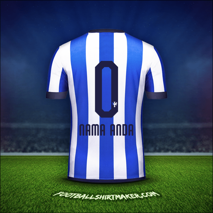 Jersey Monterrey Piala Dunia de Clubes 2019 -  nama anda - 0