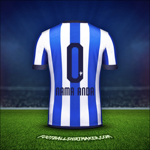 Jersey Monterrey Piala Dunia de Clubes 2019 -  nama anda - 0