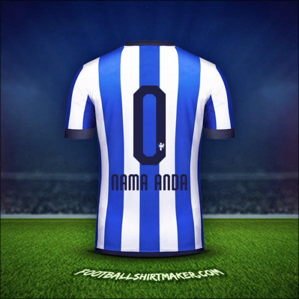 Jersey Monterrey Piala Dunia de Clubes 2019 -  nama anda - 0