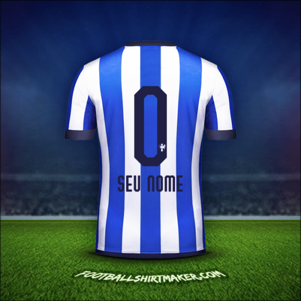 Camisa Monterrey Copa do Mundo de Clubes 2019 -  seu nome - 0
