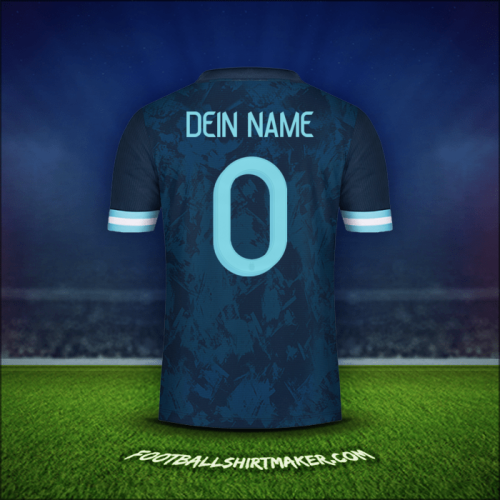 Trikot Argentinien 2020/21 Auswärts -  dein name - 0