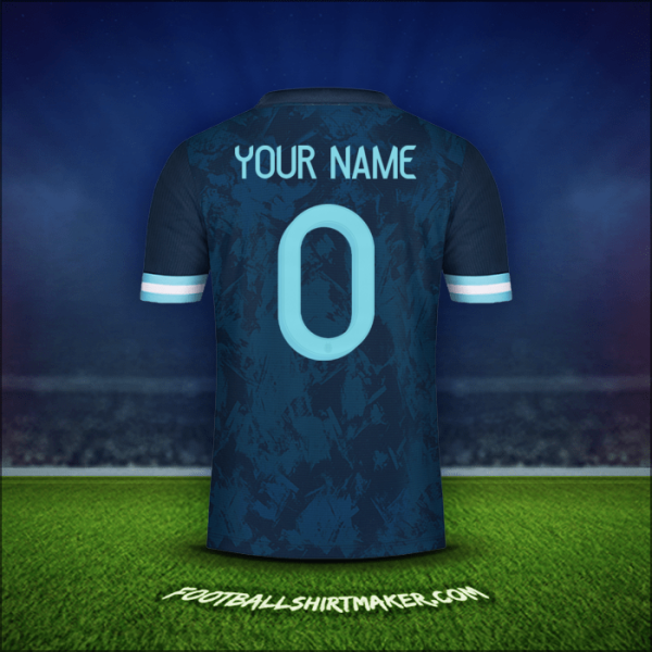 Shirt Argentina 2020/21 Away -  your name - 0