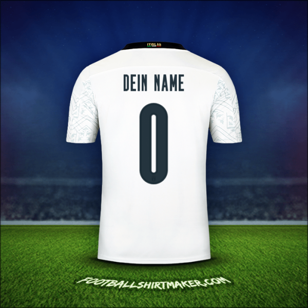 Trikot Italien 2020 Auswärts -  dein name - 0