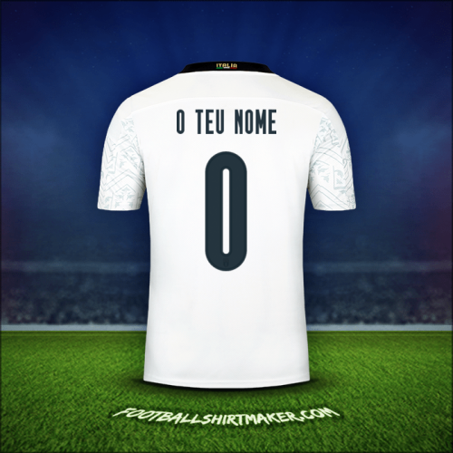 Camisola Itália 2020 Alternativa -  o teu nome - 0