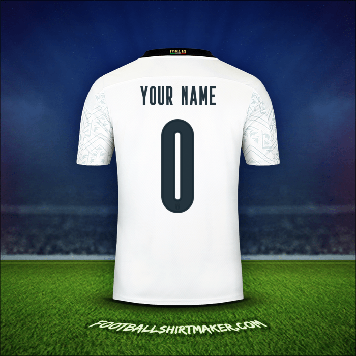 Shirt Italy 2020 Away -  your name - 0