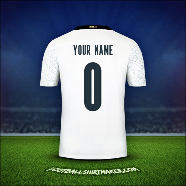 Shirt Italy 2020 Away -  your name - 0
