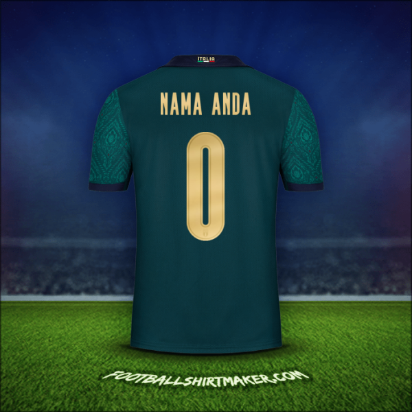 Jersey Italia Renaissance 2019 -  nama anda - 0