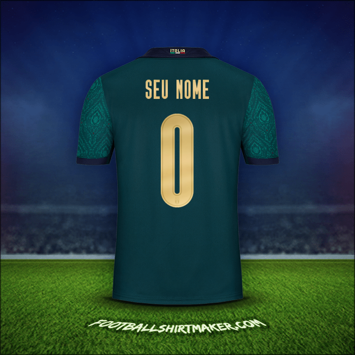 Camisa Itália Renaissance 2019 -  seu nome - 0