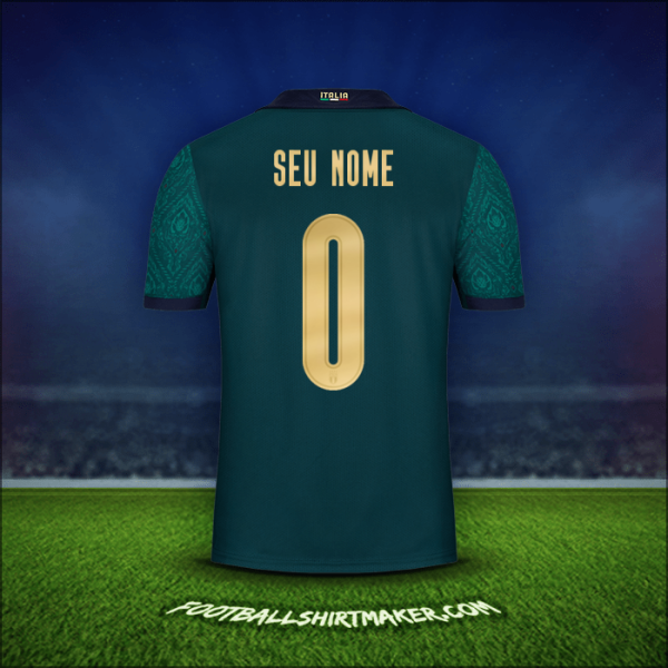 Camisa Itália Renaissance 2019 -  seu nome - 0