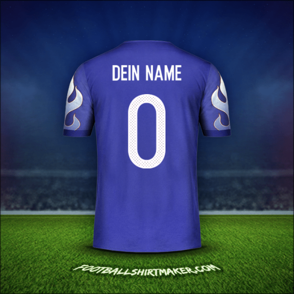 Trikot Japan 2017 -  dein name - 0