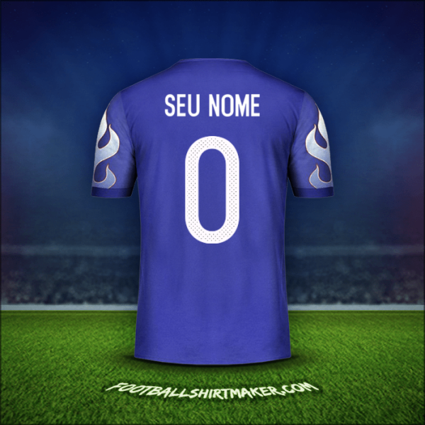 Camisa Japão 2017 -  seu nome - 0