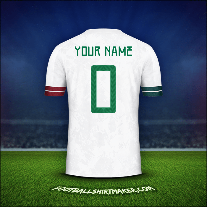 Shirt Mexico 2020 Away -  your name - 0