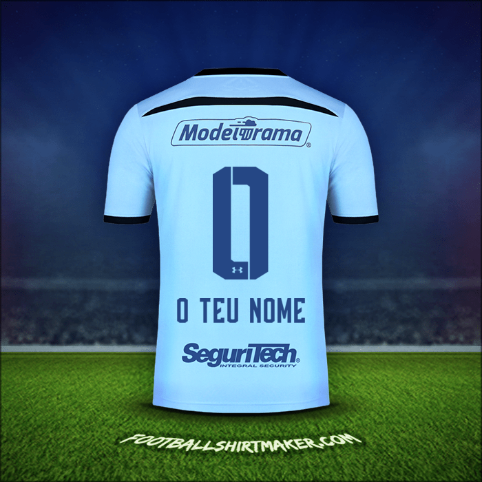 Camisola Toluca FC 2019/20 Terceira -  o teu nome - 0