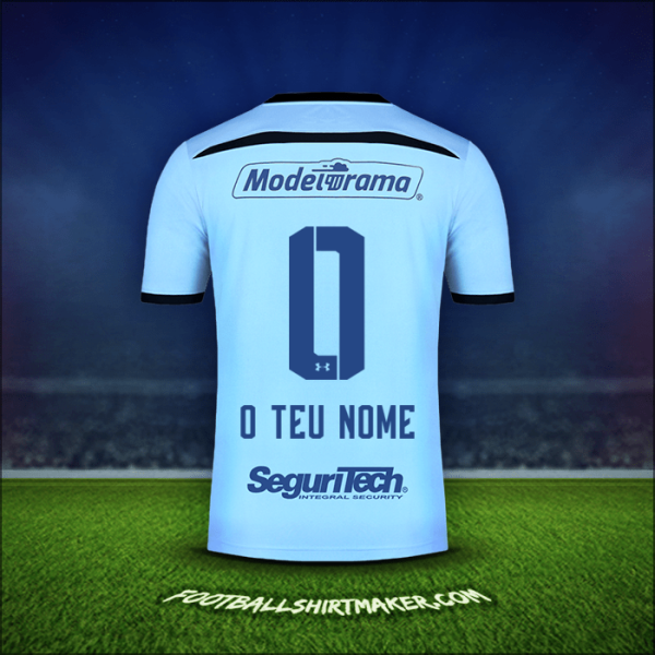 Camisola Toluca FC 2019/20 Terceira -  o teu nome - 0