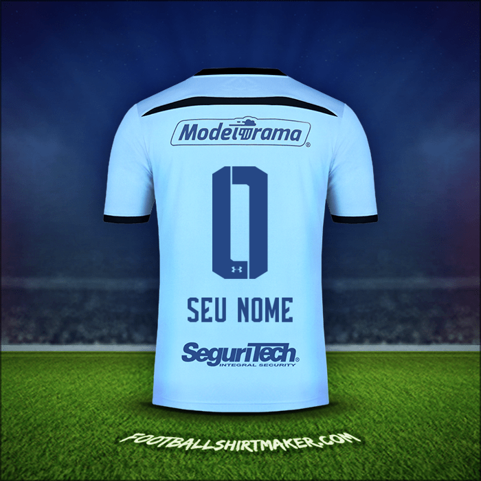 Camisa Toluca FC 2019/20 Terceira -  seu nome - 0