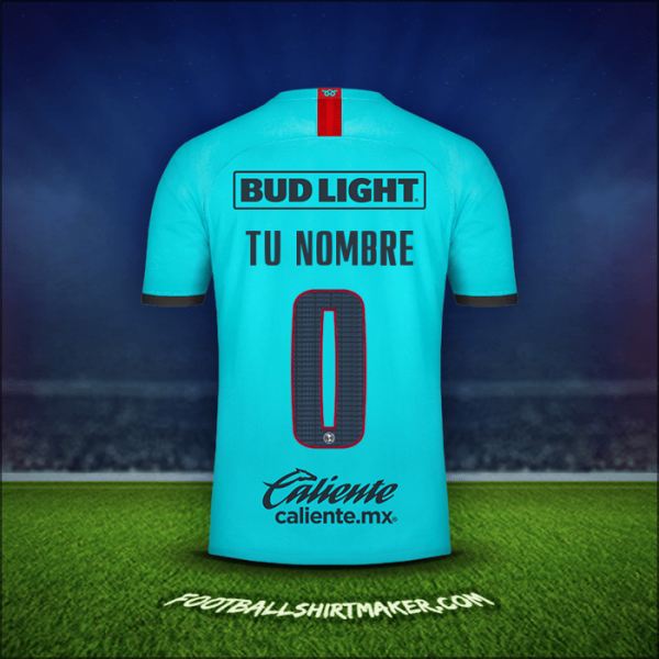 Jersey Club America 2019/20 Tercera -  tu nombre - 0
