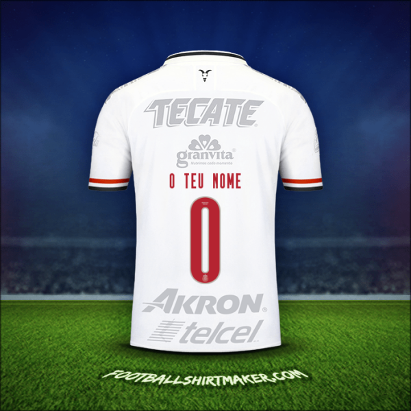 Camisola Guadalajara 2019/20 Terceira -  o teu nome - 0
