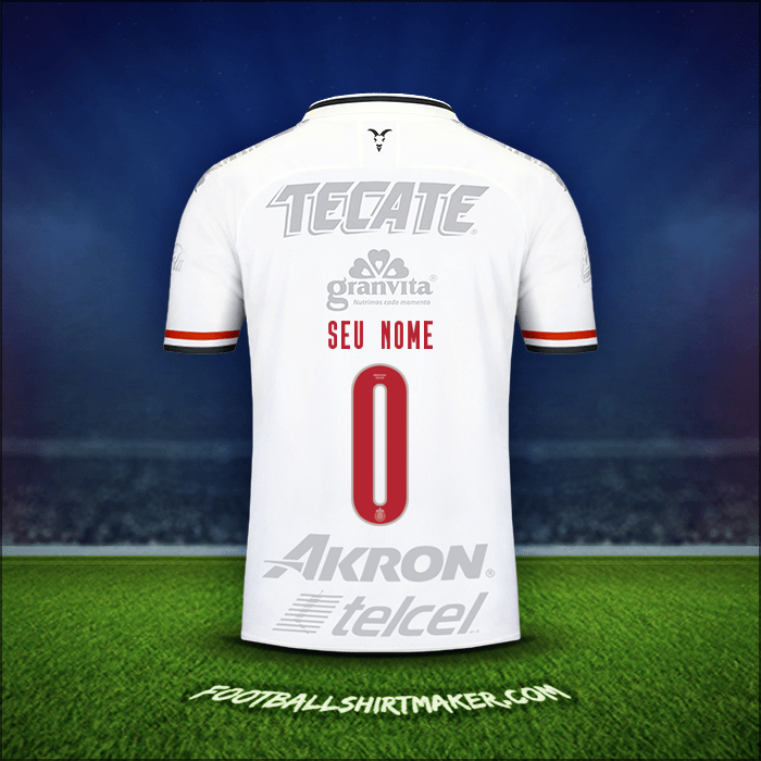 Camisa Guadalajara 2019/20 Terceira -  seu nome - 0