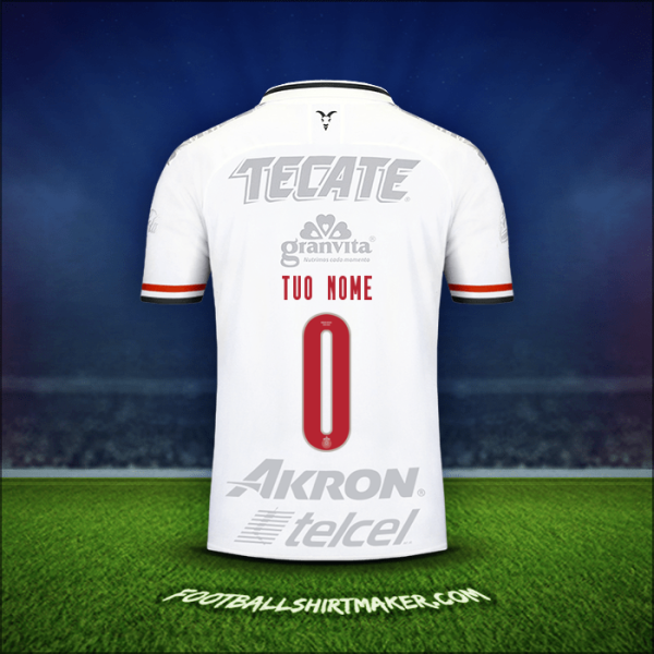 Maglia Guadalajara 2019/20 Terza -  tuo nome - 0