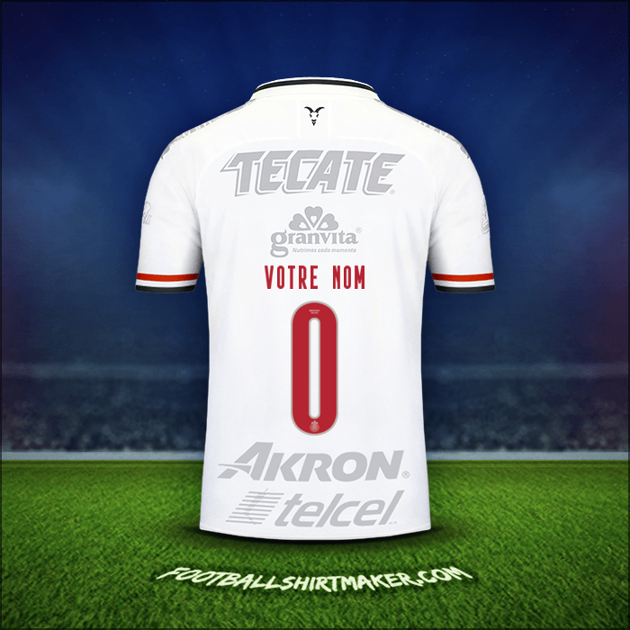 Maillot Guadalajara 2019/20 Troisième -  votre nom - 0