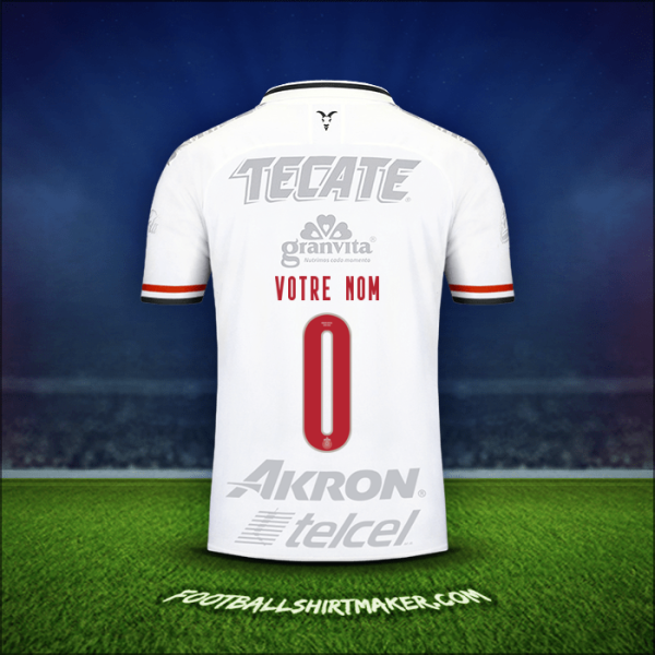 Maillot Guadalajara 2019/20 Troisième -  votre nom - 0