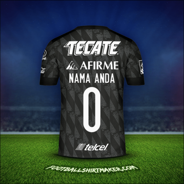 Jersey Tigres UANL 2020 Ketiga -  nama anda - 0