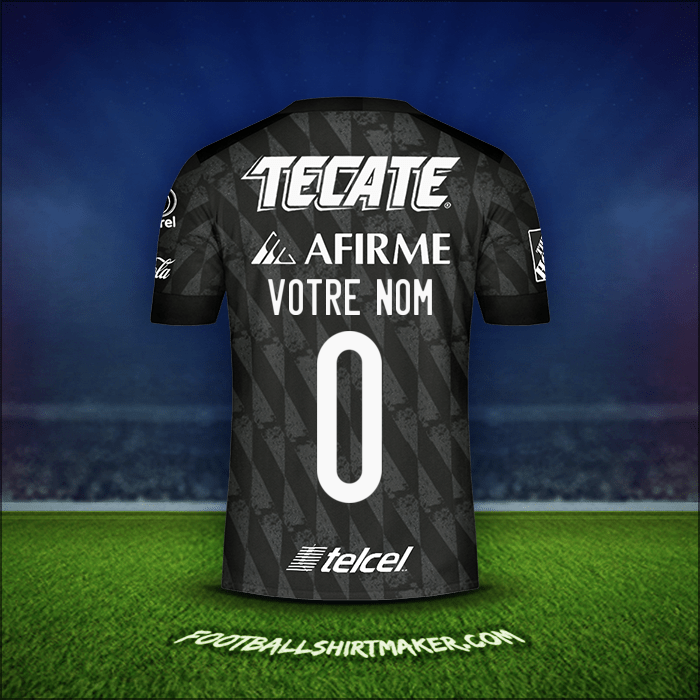 Maillot Tigres UANL 2020 Troisième -  votre nom - 0