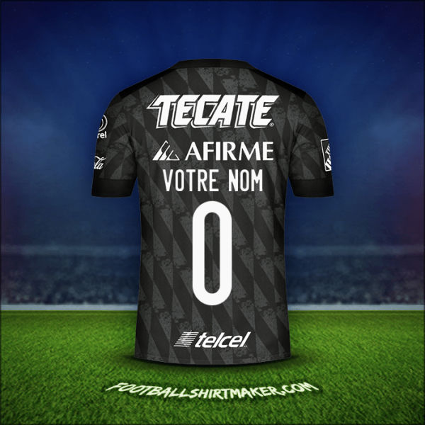 Maillot Tigres UANL 2020 Troisième -  votre nom - 0