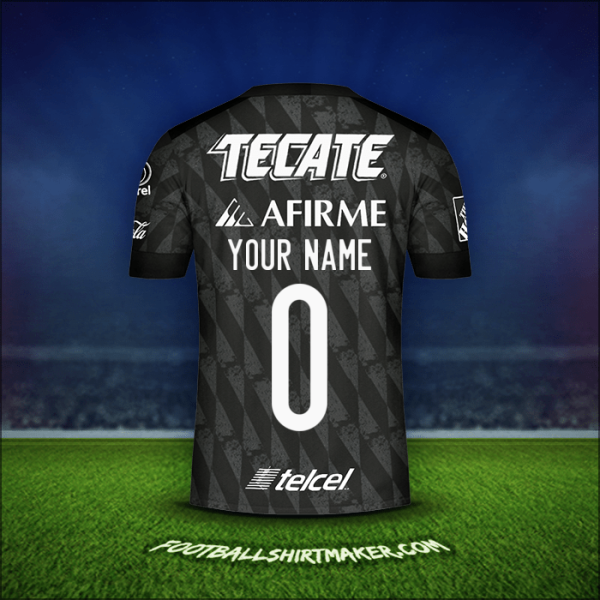Jersey Tigres UANL 2020 Third -  your name - 0