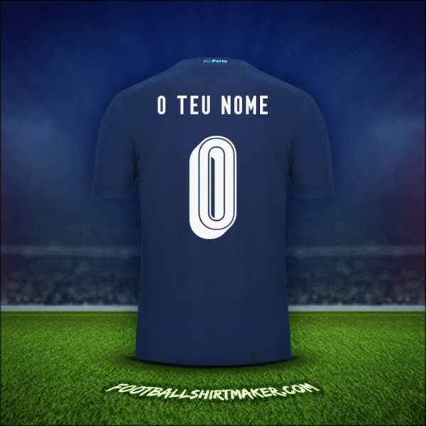 Camisola FC Porto UCL 2019/20 Terceira -  o teu nome - 0