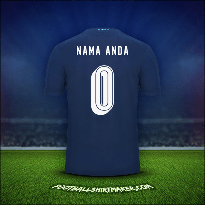 Jersey FC Porto UCL 2019/20 Ketiga -  nama anda - 0