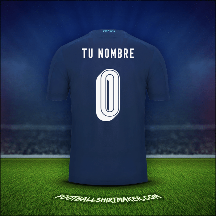 Jersey FC Porto UCL 2019/20 Tercera -  tu nombre - 0