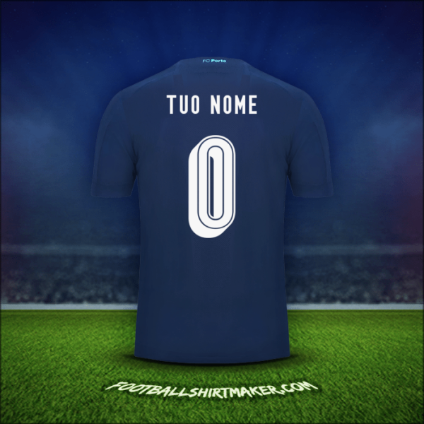 Maglia FC Porto UCL 2019/20 Terza -  tuo nome - 0