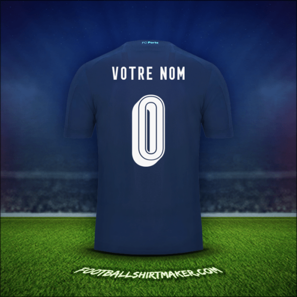 Maillot FC Porto UCL 2019/20 Troisième -  votre nom - 0