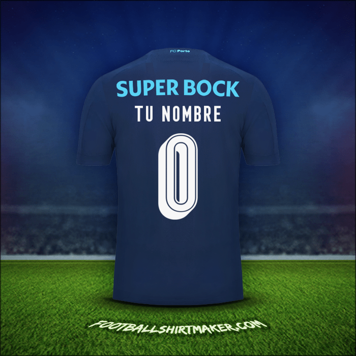 Jersey FC Porto Cup 2019/20 Tercera -  tu nombre - 0