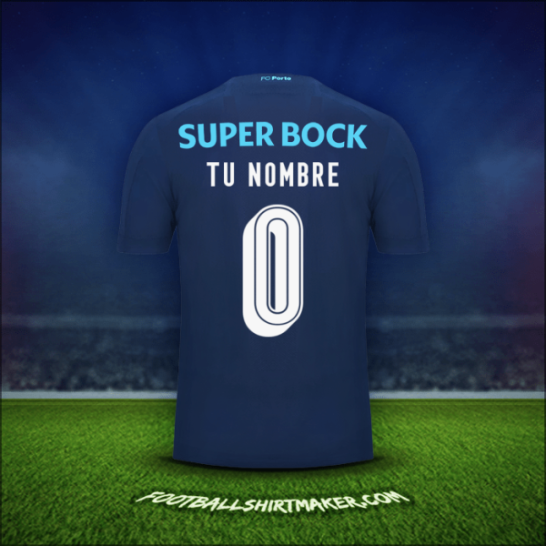 Jersey FC Porto Cup 2019/20 Tercera -  tu nombre - 0