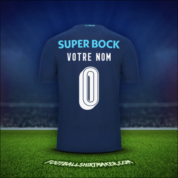 Maillot FC Porto Cup 2019/20 Troisième -  votre nom - 0