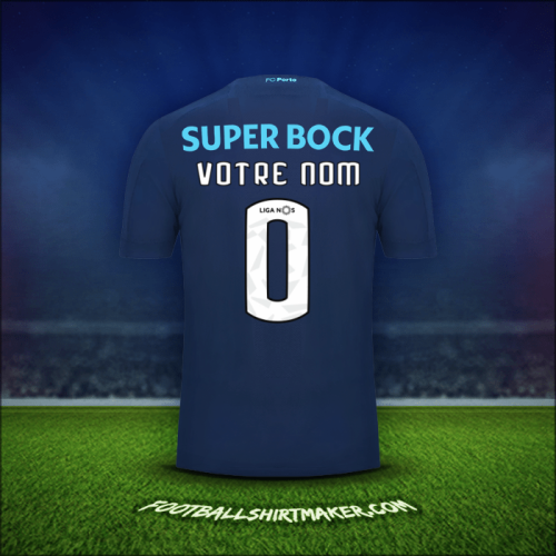 Maillot FC Porto 2019/20 Troisième -  votre nom - 0