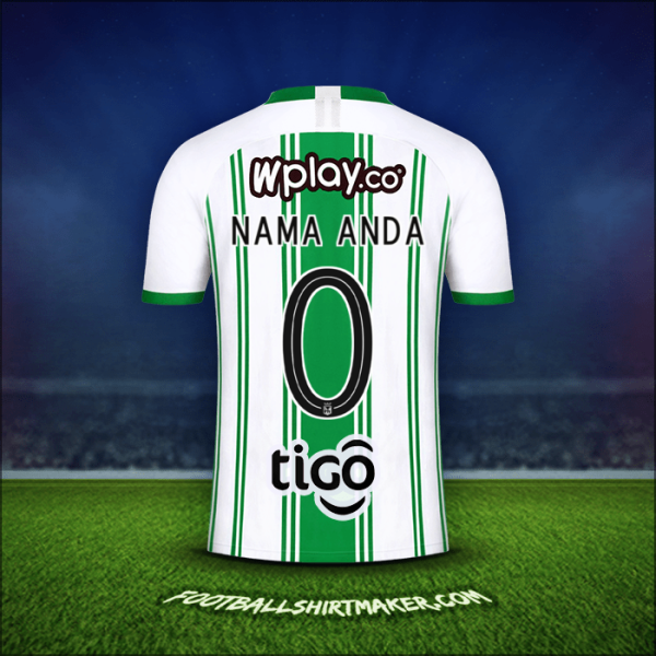 Jersey Atletico Nacional 2020 -  nama anda - 0