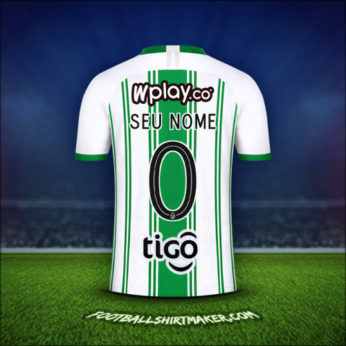 Camisa Atletico Nacional 2020 -  seu nome - 0