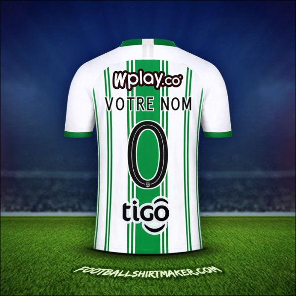 Maillot Atletico Nacional 2020 -  votre nom - 0