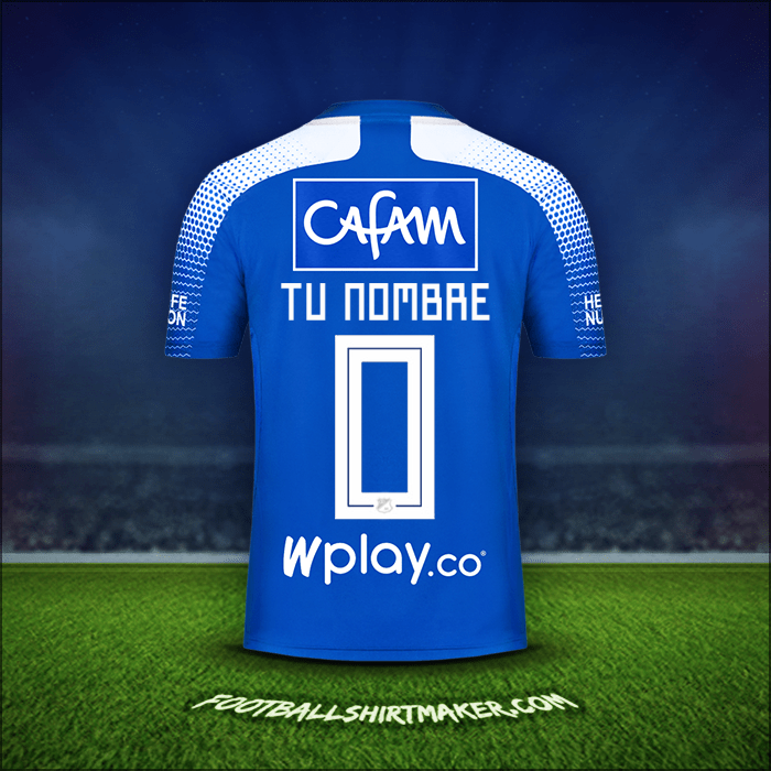 Camiseta Millonarios FC 2020 -  tu nombre - 0