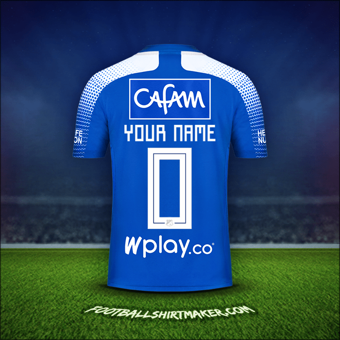 Jersey Millonarios FC 2020 -  your name - 0