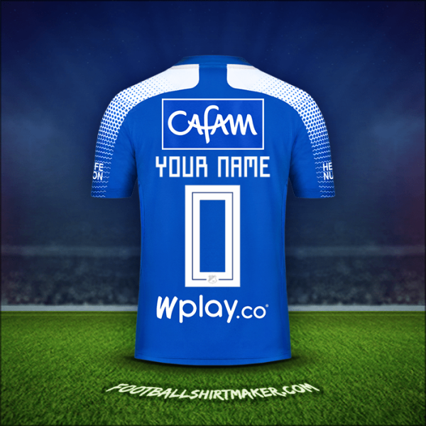 Jersey Millonarios FC 2020 -  your name - 0