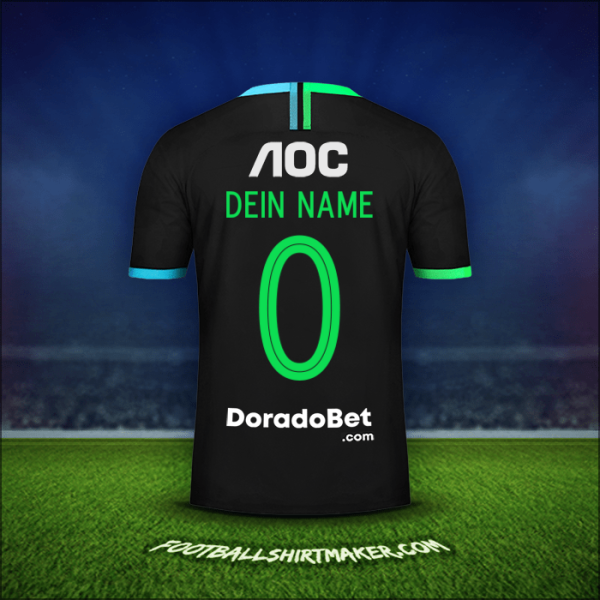 Trikot Club Alianza Lima 2020 Auswärts -  dein name - 0
